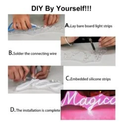 Warm White Silicone Neon Flex Tube Diffuser Body For LED Strip Lights Neon Signs 8mm -Atom Led Redsiliconeneonlightforledstripneonsigns 3 5c4f0020 6a80 46b3 a684 9cedac7f1f85