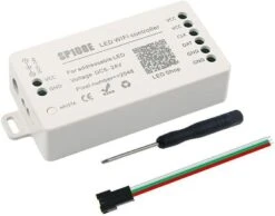 SP108E WiFi Controller DC 5V-24V For SK6812 SK6812-RGBW WS2812 WS2813 WS2811 AL2815 Digital Pixel Strip Light &Neon Flex