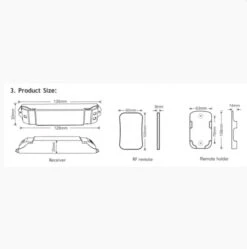 L Tech LED Mini RF DIM - M1/M3-3A Touch Remote Controller Dimmer Receiver For Single Colour LED Lighting Strip 12V 24V -Atom Led Screenshot2022 03 08at10.53.30