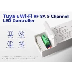 Skydance 12-48VDC 5CH*6A WiFi & RF 5 In 1 LED Controller V5-L(WT) With R8 Remote -Atom Led Skydance12 48VDC5CH6AWiFi RF5in1LEDControllerV5 L WT TuyaApp 4 960037e3 cfc5 499a ac7c aa9a33c83670
