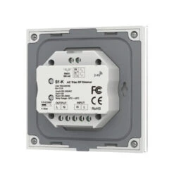 AC Triac Glass Rotary Panel Dimmer S1-K -Atom Led SkydanceRotaryPanelTriacDimmerS1 K 1 813119f5 49f0 4a43 8692 3ddad30d16a3