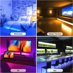 RGB LED Strip 12V 5050 12V IP20 Non Waterproof 300LED 10 Metre Kit -Atom Led Untitled design 11