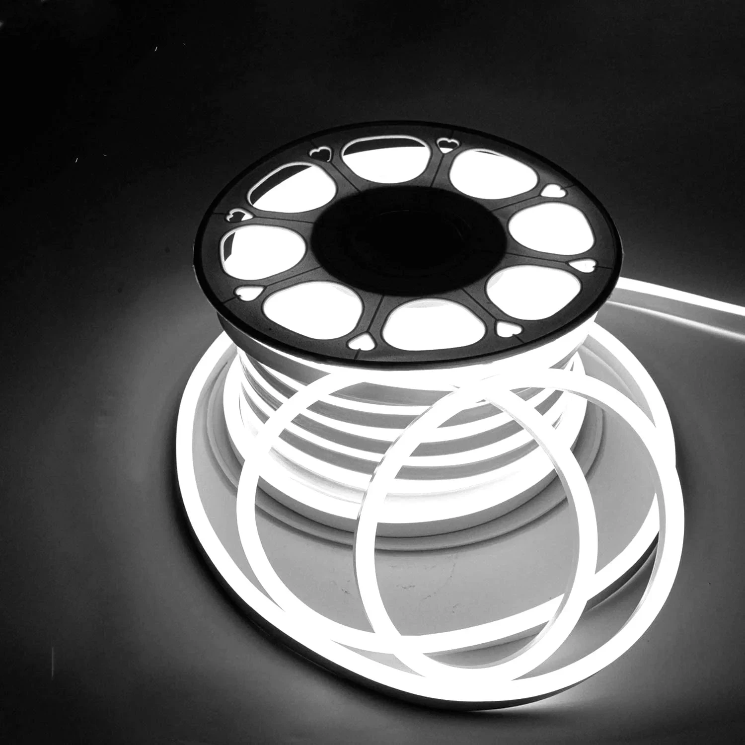 Cool White LED Neon Flex AC 220V 240V 8x16mm 120LEDs/m IP65 Waterproof With UK Plug 3 Cool White LED Neon Flex AC 220V 240V 8x16mm 120LEDs/m IP65 Waterproof With UK Plug