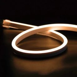 Warm White LED Neon Flex 24V 10x20mm IP68 Waterproof 20m -Atom Led WarmWhiteNeonFlex24VIP68waterproof 5