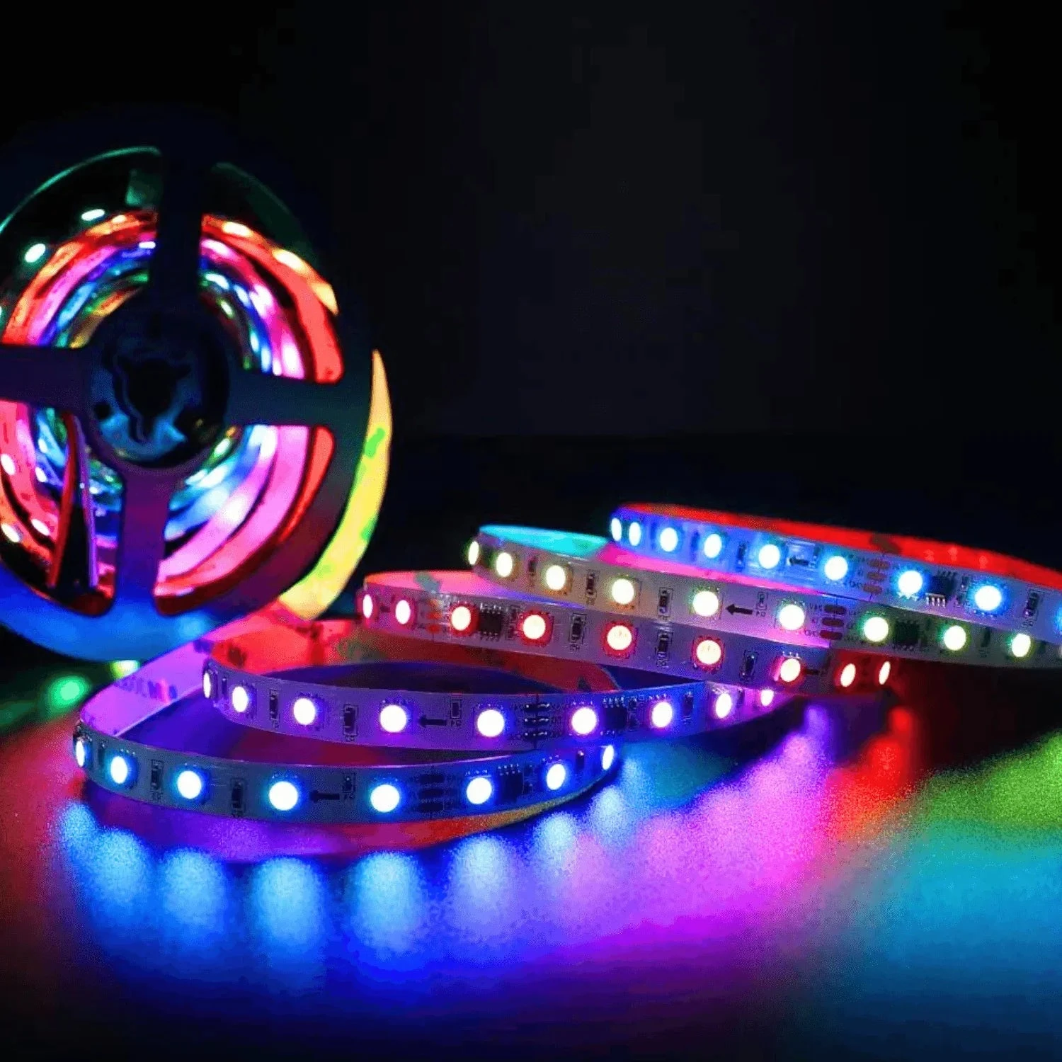 Digital Pixel RGB LED Strip 12V WS2811 Addressable 5050 60LED/m IP20 5 Metre 7 Digital Pixel RGB LED Strip 12V WS2811 Addressable 5050 60LED/m IP20 5 Metre - Image 5