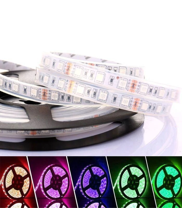 RGB LED Strip 12V WiFi Wireless Control IP65 Waterproof 300LEDs 5m Full Kit Work With Alexa And Google Home 9 RGB LED Strip 12V WiFi Wireless Control IP65 Waterproof 300LEDs 5m Full Kit Work With Alexa And Google Home - Image 7