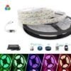 SMD5050 WiFi Wireless Control RGB LED Strip 12V IP65 Waterproof 150LED 5m Full Kit Compatible With Alexa And Google Home -Atom Led atom led strip light RGB smd5050 wifi enable alexa google ip65 2