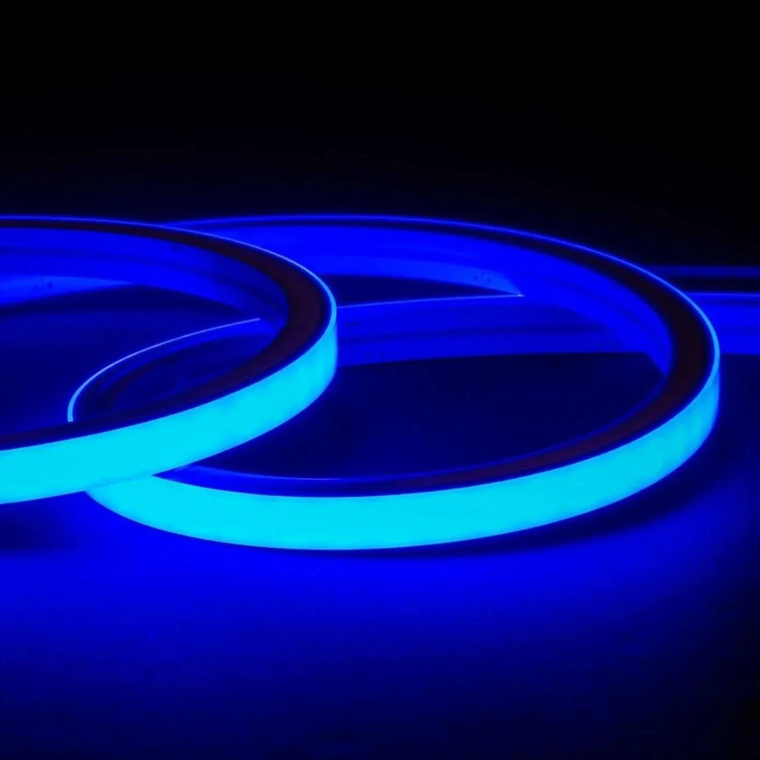 Blue LED Neon Flex 16x16mm 220V 240V Top Bending 120LEDs/m 20cm Cut IP65 Waterproof With UK Plug 11 Blue LED Neon Flex 16x16mm 220V 240V Top Bending 120LEDs/m 20cm Cut IP65 Waterproof With UK Plug - Image 9