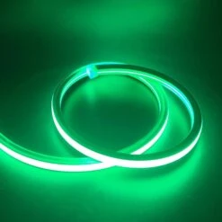 Green LED Neon Flex 220V 240V Flat Shape Top Bending 20cm Cutting IP65 With UK Plug -Atom Led blueneonflex16x16mmtopbending 1