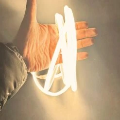 Warm White 3000K COB LED Strip 220V 240V 288 LEDs/m IP65 UK Plug -Atom Led cobledstripnaturalwhite220v240v 3