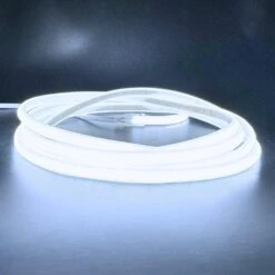Cool White 6000K COB LED Strip 220V 240V 288 LEDs/m IP65 UK Plug -Atom Led cobledstripwarmwhite3000k220v240v 1