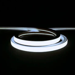Cool White Neon Flex 6000K 48V 16x16mm Top Bend IP67 Waterproof 50m