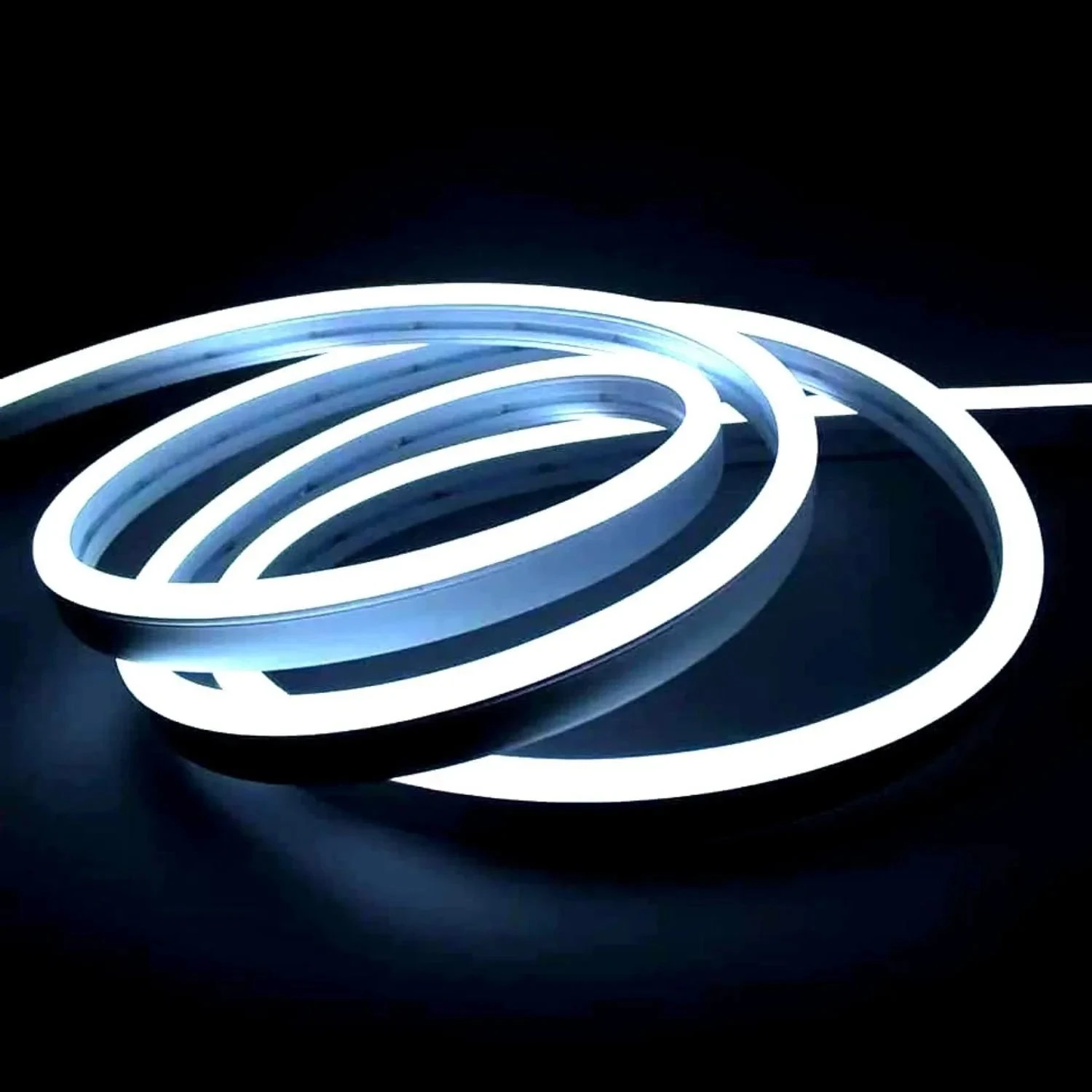 Cool White LED Neon Flex 24V DC Wireless 8x16mm 120LEDs/m IP65 Waterproof 3 Cool White LED Neon Flex 24V DC Wireless 8x16mm 120LEDs/m IP65 Waterproof