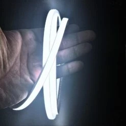 Cool White Neon Flex 6000K 24V Top Bend 10x6mm IP65 Waterproof 280LEDs/m -Atom Led coolwhiteneonflex24vtopbending10x6mm 1