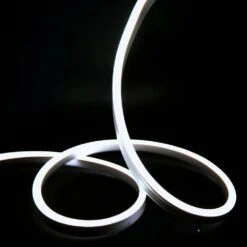 Cool White LED Neon Flex 6000K 24V 10x20mm IP68 Waterproof 20m