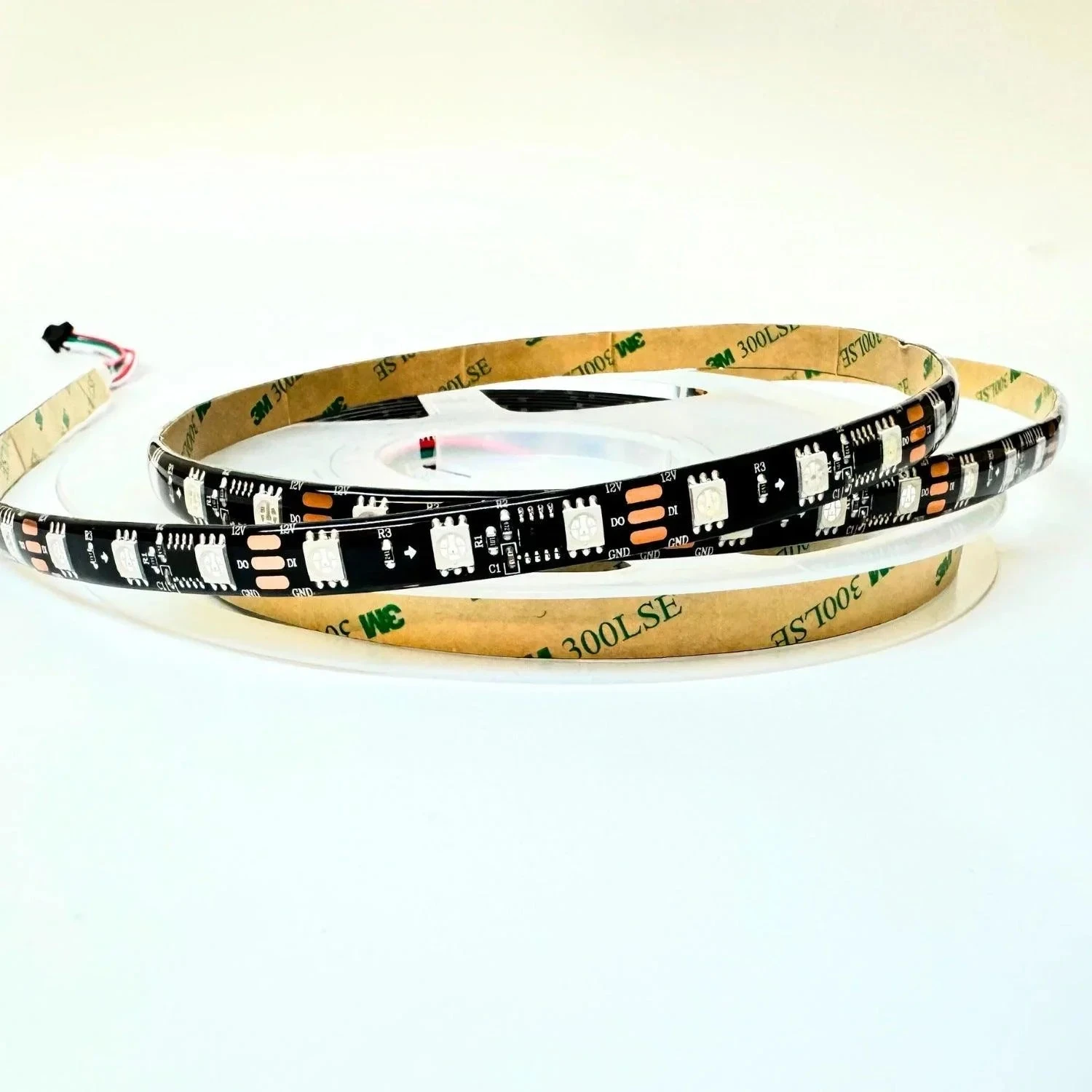 Digital Pixel RGB LED Strip 12V WS2811 Addressable 5050 60LED/m IP20 5 Metre 5 Digital Pixel RGB LED Strip 12V WS2811 Addressable 5050 60LED/m IP20 5 Metre - Image 3