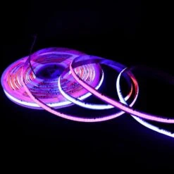 Digital Pixel RGBW (3000K) COB Strip 24V IP20 720 LEDs/m WS2814 10mm Wide -Atom Led digitalpixeladdressablergbcobstrip24vip20 12