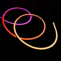 Addressable Digital Pixel RGB Neon Flex 24V 10x20mm IP68 Waterproof WS2811 -Atom Led extra long digital pixel rgb neon flex 2 1