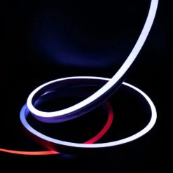 Addressable Digital Pixel RGB Neon Flex 24V 12x20mm IP67 Waterproof WS2811 8.5cm Cut -Atom Led extra long digital pixel rgb neon flex 3