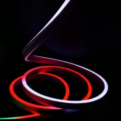 Addressable Digital Pixel RGB Neon Flex 24V 12x20mm IP67 Waterproof WS2811 8.5cm Cut -Atom Led extra long digital pixel rgb neon flex 8