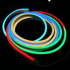 Addressable Digital Pixel RGB Neon Flex 24V 10x20mm IP68 Waterproof WS2811 -Atom Led extra long digital pixel rgb neon flex 9 1