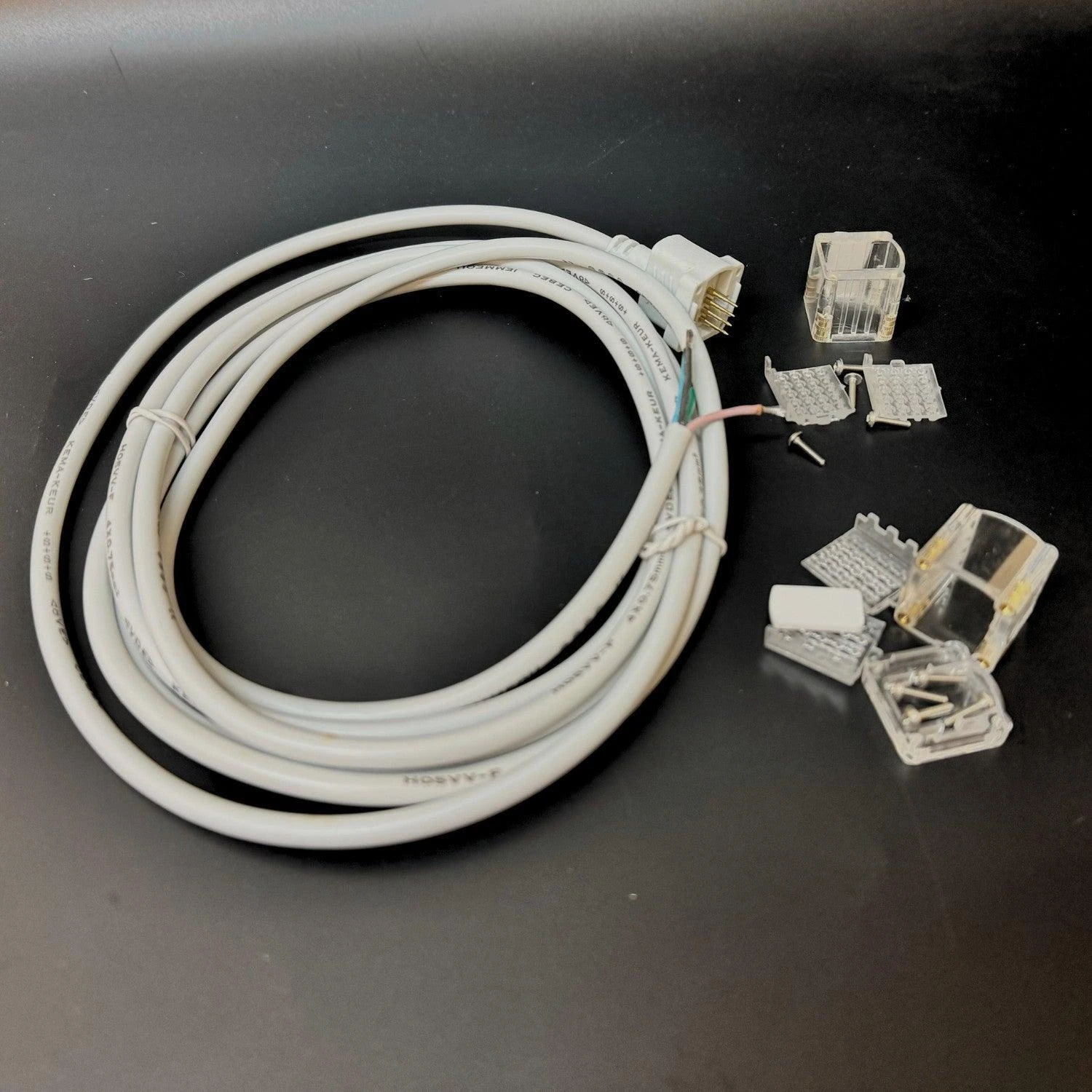 Front Cap & End Cap For For 12V/24V Addressable RGB LED Neon Flex 10x20mm IP68 6 Front Cap & End Cap For For 12V/24V Addressable RGB LED Neon Flex 10x20mm IP68 - Image 4