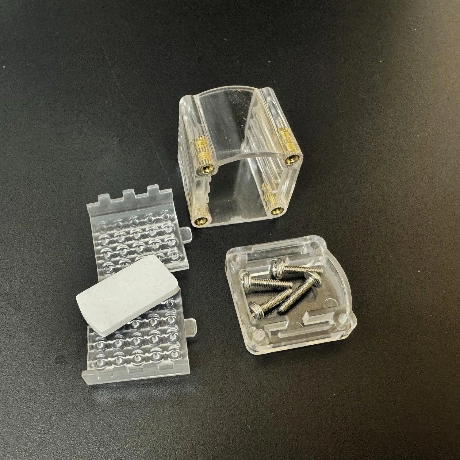 Single Colour Front Cap & End Cap 12V/24V LED Neon Flex 10x20mm IP68 4 Single Colour Front Cap & End Cap 12V/24V LED Neon Flex 10x20mm IP68 - Image 2