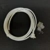 Front Cap With Wire For Single Colour LED Neon Flex 24V 10x20mm IP68