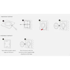K2 Mini Remote (2.4GHz) CCT Bulbs And Controllers -Atom Led miboxerk2