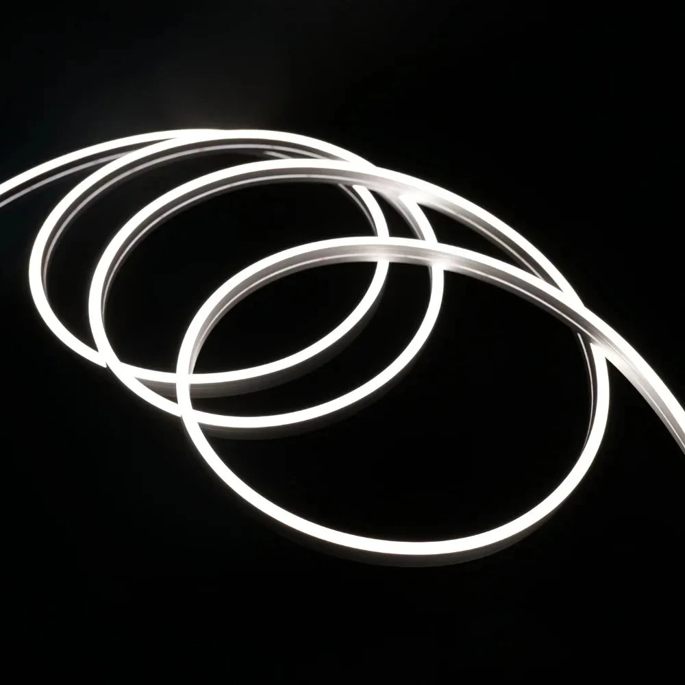 Mini Natural White Neon Flex 4000K 24V 4x10mm IP65 Waterproof 168LEDs/m 3 Mini Natural White Neon Flex 4000K 24V 4x10mm IP65 Waterproof 168LEDs/m