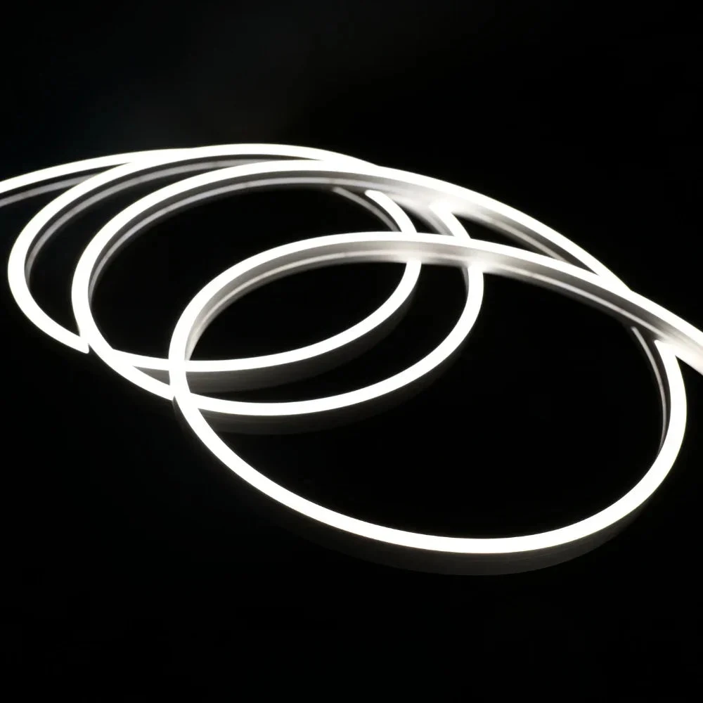 Mini Natural White Neon Flex 4000K 24V 4x10mm IP65 Waterproof 168LEDs/m 4 Mini Natural White Neon Flex 4000K 24V 4x10mm IP65 Waterproof 168LEDs/m - Image 2