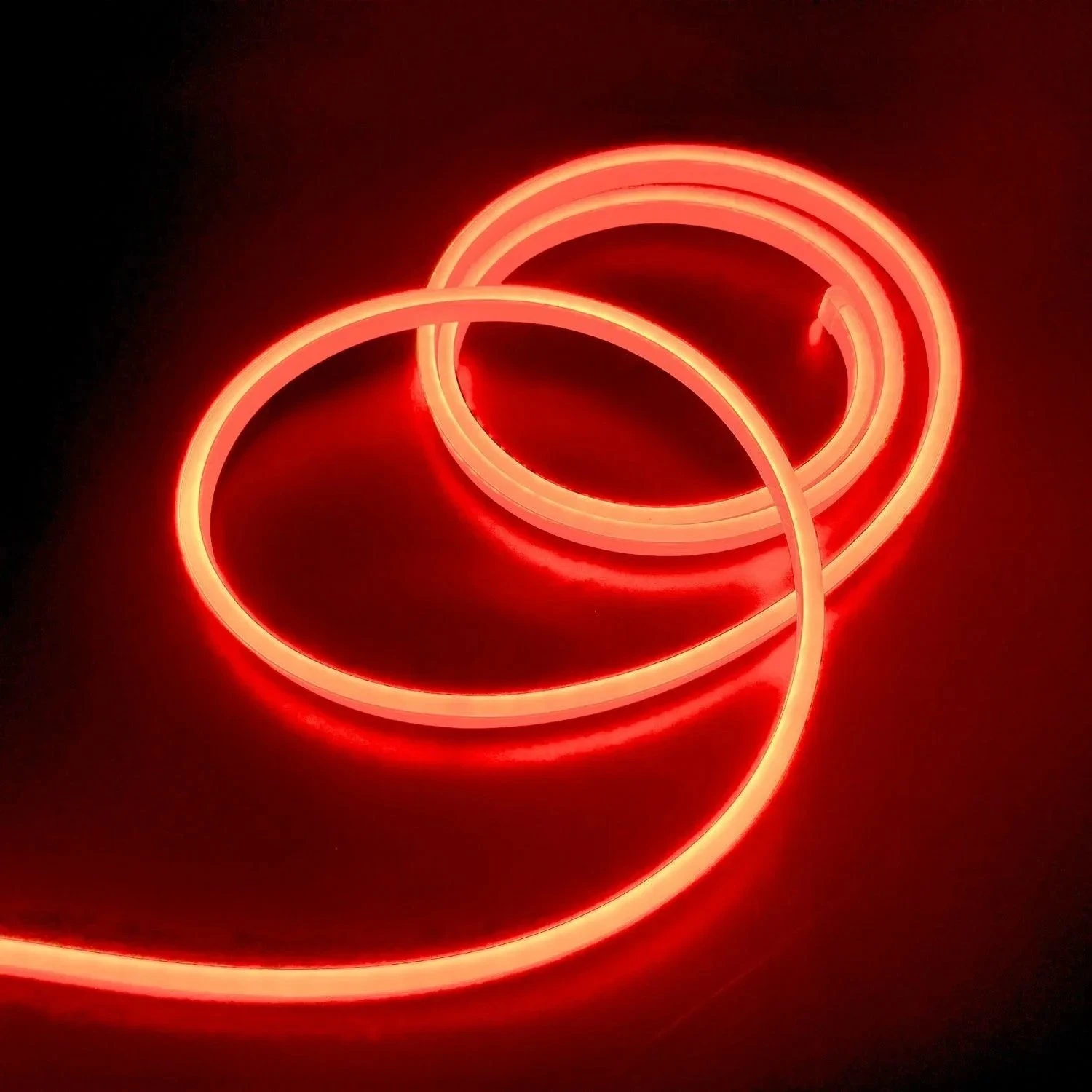 Mini Orange LED Neon Flex 12V 6x12mm 120LED/m IP65 Waterproof 1cm Cut 4 Mini Orange LED Neon Flex 12V 6x12mm 120LED/m IP65 Waterproof 1cm Cut - Image 2