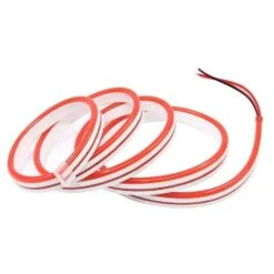 Mini Red LED Neon Flex 12V 6x12mm 120LED/m IP65 Waterproof 1cm Cut -Atom Led miniredneonflex12v6x12mm1cmcut 1
