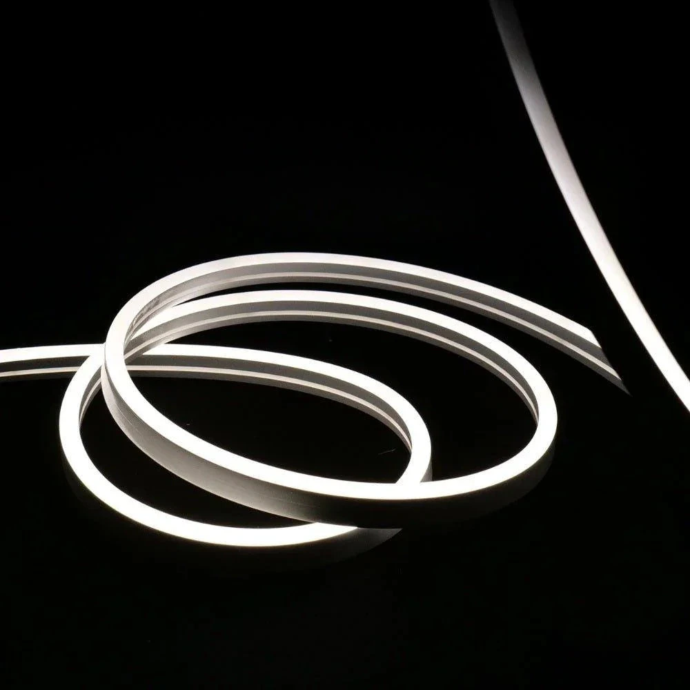 Natural White Neon Flex 220V 240V Wireless 8x16mm 120LEDs/m IP65 Waterproof With UK Plug 4 Natural White Neon Flex 220V 240V Wireless 8x16mm 120LEDs/m IP65 Waterproof With UK Plug - Image 2