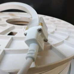 Natural White Neon Flex 4000K 24V 10x20mm IP67 Waterproof 20m -Atom Led natural white neon flex 4000k 24v 10x20mm ip67 waterproof 125cm cut 983107