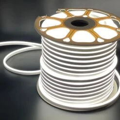 Natural White Neon Flex 220V 240V 8x16mm 120LEDs/m 4000K IP65 Waterproof With UK Plug