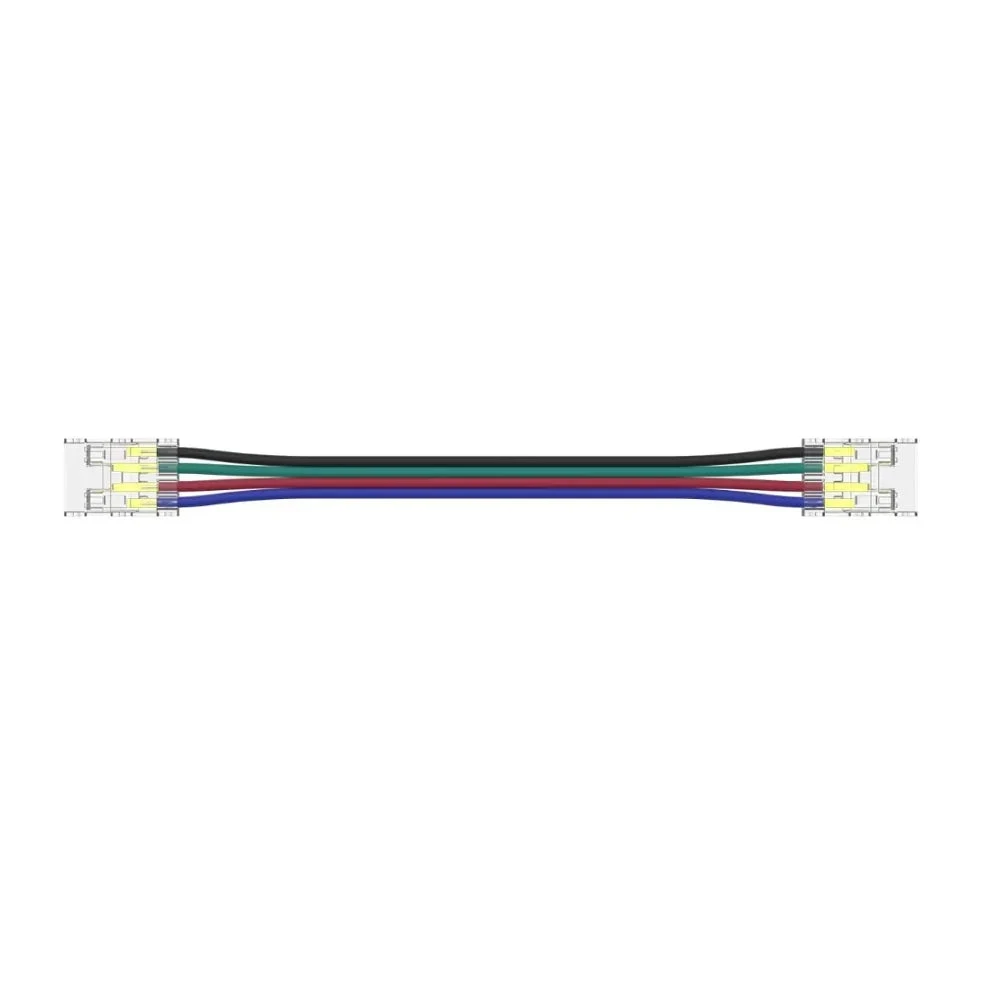 10mm 4-Pin Connectors Kit For RGB COB LED Strip Light IP20 5 10mm 4-Pin Connectors Kit For RGB COB LED Strip Light IP20 - Image 3