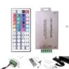 12V/24V 24A RGB LED Strip Controller With IR 44 Key Remote For RGB SMD 5050 3528 2 12V/24V 24A RGB LED Strip Controller With IR 44 Key Remote For RGB SMD 5050 3528 -Atom Led rgbledstrip12V24AController