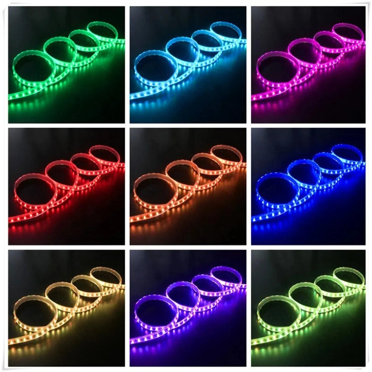 RGB LED Strip 12V IP65 Waterproof 60LED/m 5 Metre Kit 13 RGB LED Strip 12V IP65 Waterproof 60LED/m 5 Metre Kit - Image 11
