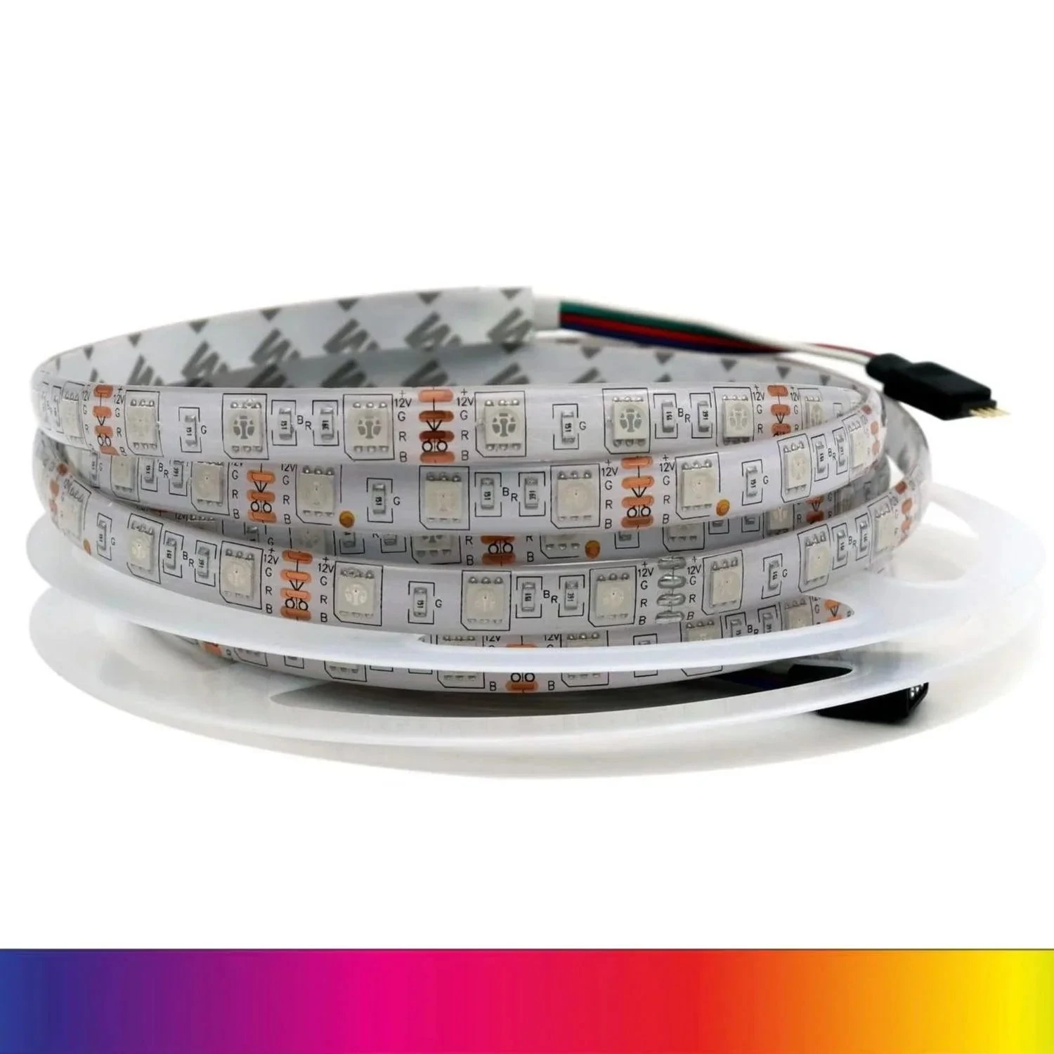 RGB LED Strip 12V 5050 IP68 Waterproof 60LED/m 5 Metre 10 RGB LED Strip 12V 5050 IP68 Waterproof 60LED/m 5 Metre - Image 8