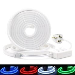 RGB Neon Flex 220V 240V 10x20mm IP65 WIFI App Control Work With Alexa And Google -Atom Led rgbneonflex220v240v 10