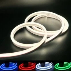 RGB Neon Flex Light DC 12V 8x18mm IP65 Waterproof With Music Controller Kit