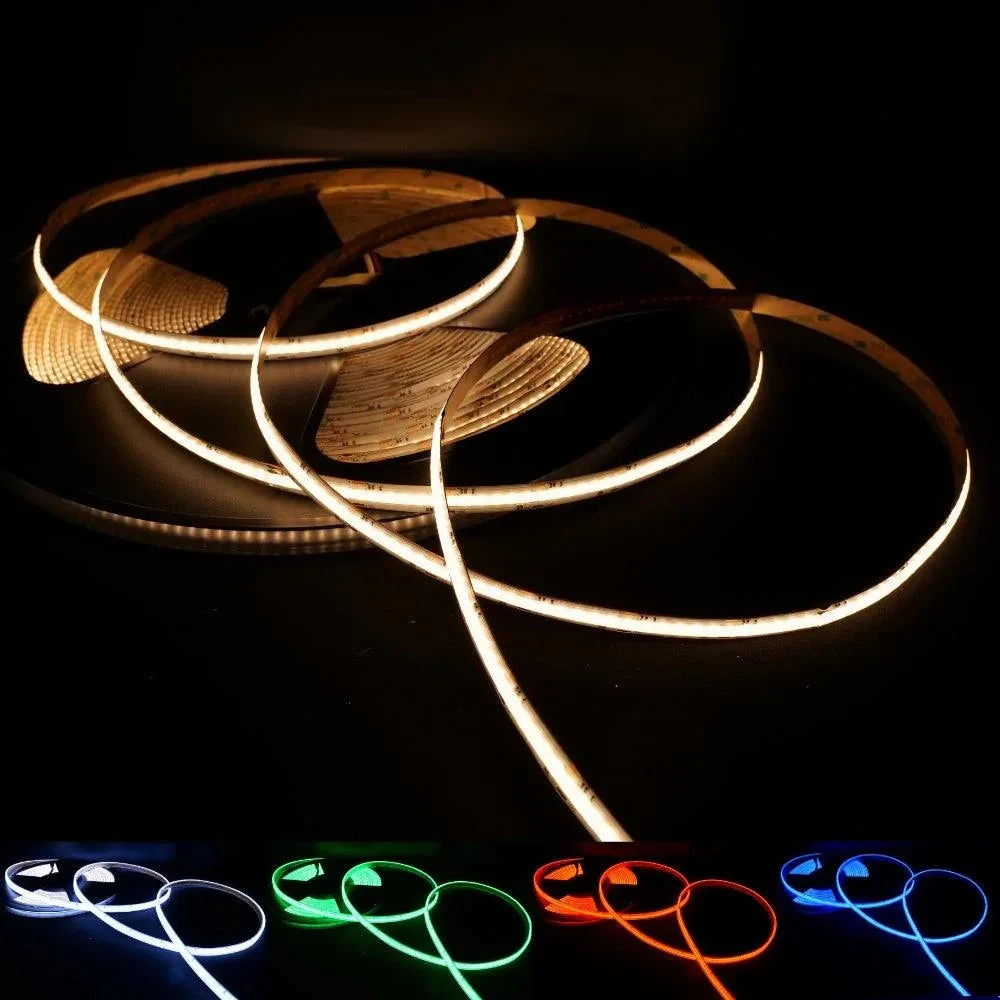 RGBW (3000K) COB LED Strip 24V IP20 Non-Waterproof 784 LEDs/m 3 RGBW (3000K) COB LED Strip 24V IP20 Non-Waterproof 784 LEDs/m