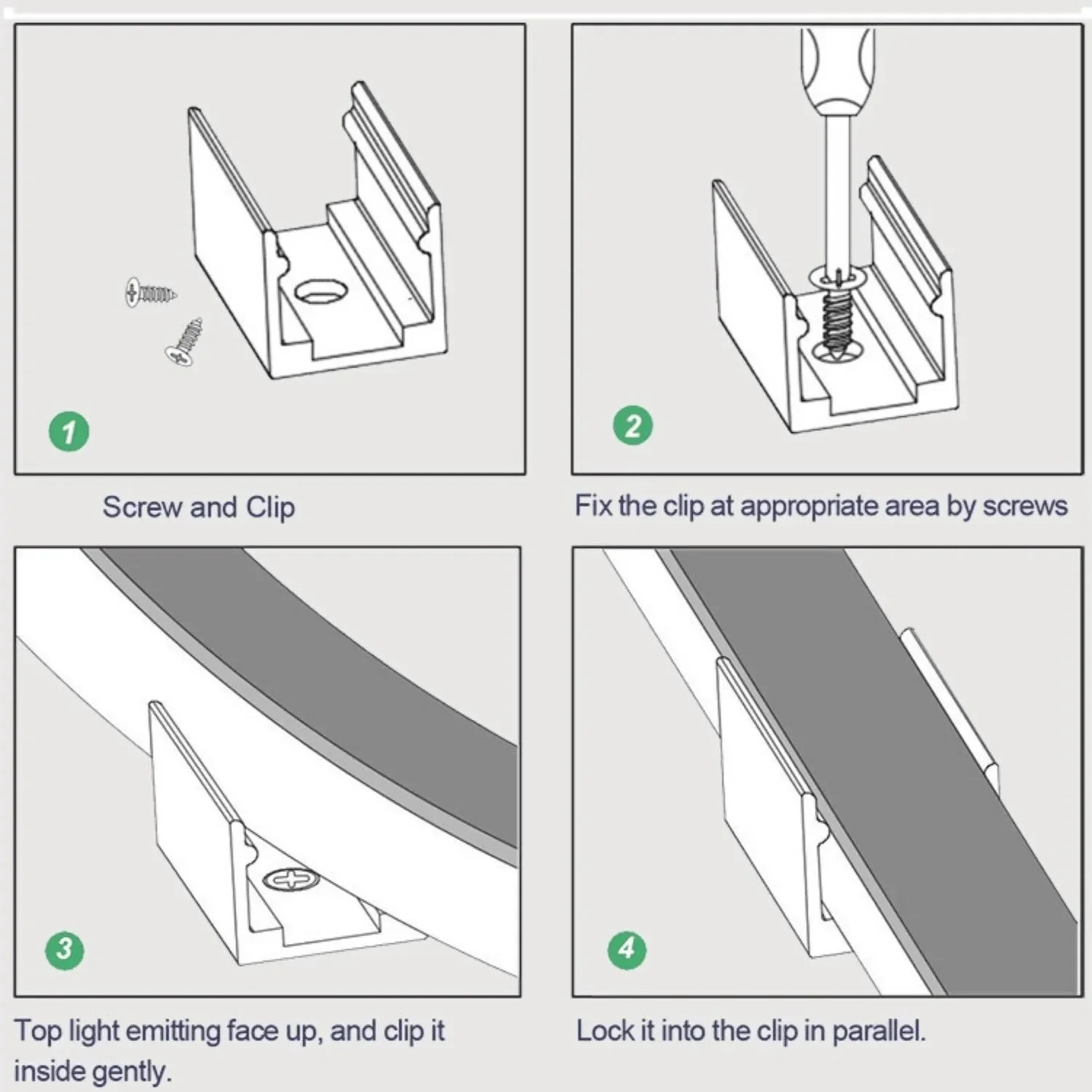 Blue LED Neon Flex DC 12V IP65 Waterproof 8x16mm 120 LEDs/M 7 Blue LED Neon Flex DC 12V IP65 Waterproof 8x16mm 120 LEDs/M - Image 5