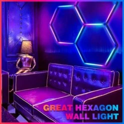 RGB Hexagrid LED Hexagon Ultrabright LED Multicolour Hex Lights - Five Hex Grid -Atom Led s l1600 1 b8a5c425 1a93 45c4 b5c0 bb83ca93c5cf