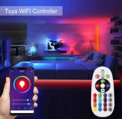 RGB LED Strip 220V 240V 60LEDs/m WIFI Controller With Remote Works With Google Home & Alexa -Atom Led s l1600 1 e619d77c b9a2 497c 9fcc df1d8e5f7db2