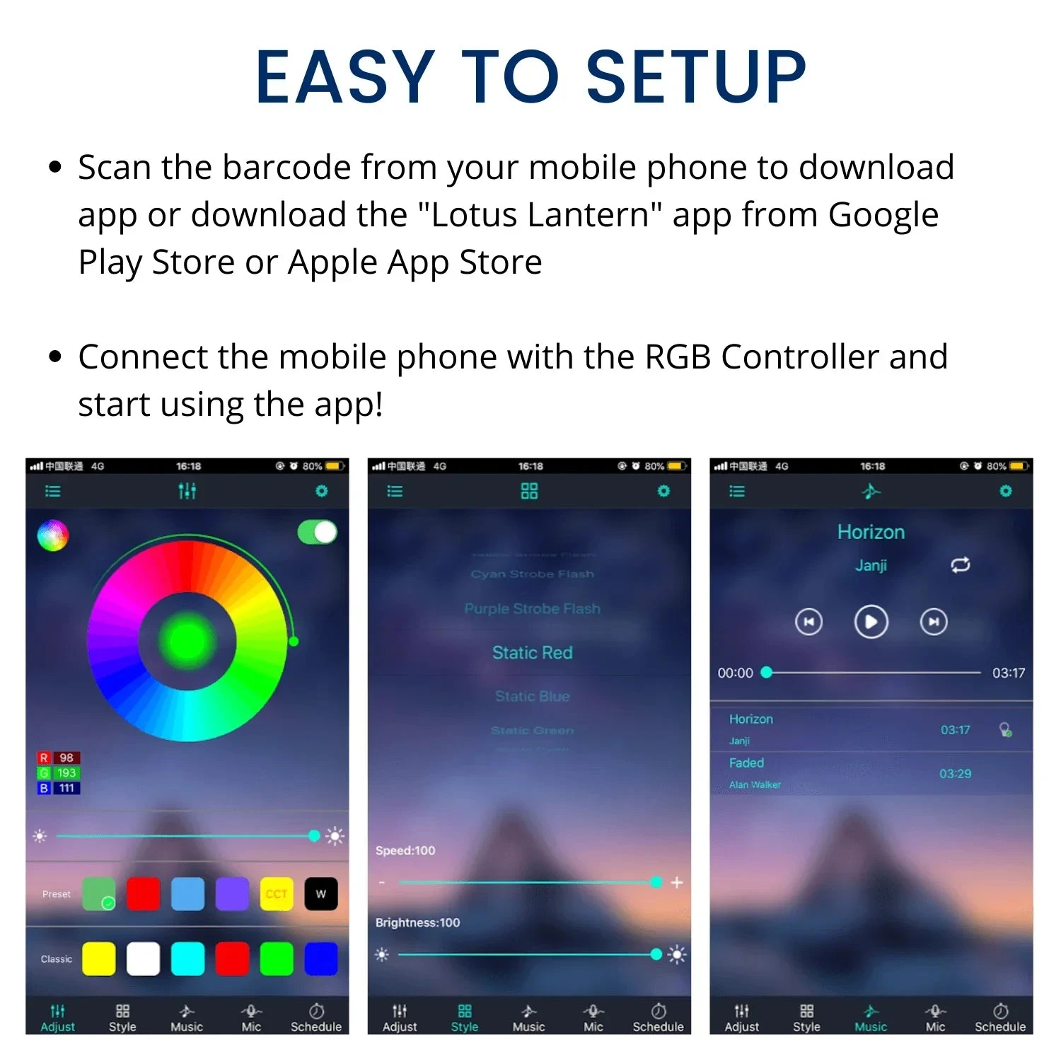 RGB LED Strip 120 LEDs/m 220V IP65 Wireless Bluetooth App Control With Remote 13 RGB LED Strip 120 LEDs/m 220V IP65 Wireless Bluetooth App Control With Remote - Image 11