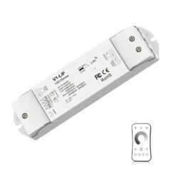 Skydance Single Colour 1CH*15A 12-48VDC CV Controller, Push-Dim V1-L/P With R6-1 Remote