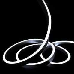 Ultra Long Cool White LED Neon Flex 48V 10x20mm IP68 Waterproof 50m