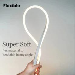 Warm White LED Neon Flex Double Side 220V 240V 120LED/m 8x16mm IP67 Waterproof Full Kit -Atom Led warm white neon